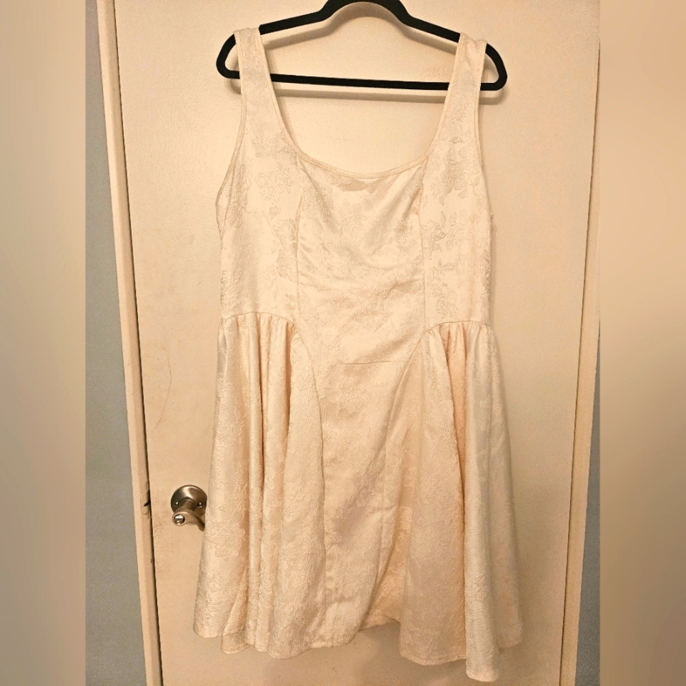 Cream Dress